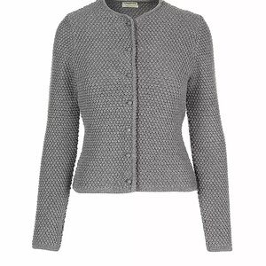 Gottseidank Agnes Cardigan Knitwear Sweater, Large 100% merino wool, small flaw